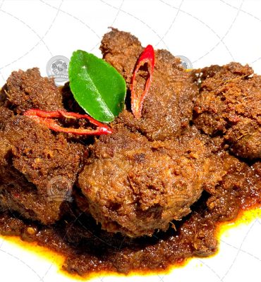 Rendang Daging Sapi Masakan Padang